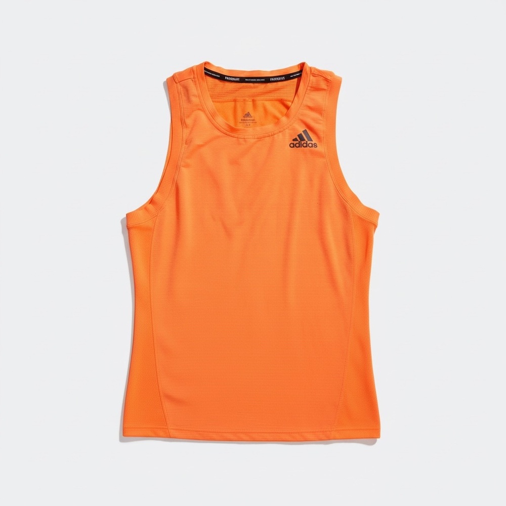 🟧 adidas Primeblue AEROREADY Performance Tank – Orange – Men’s M